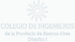 Logo en Negativo - Colegio de Ingenieros Distrito I